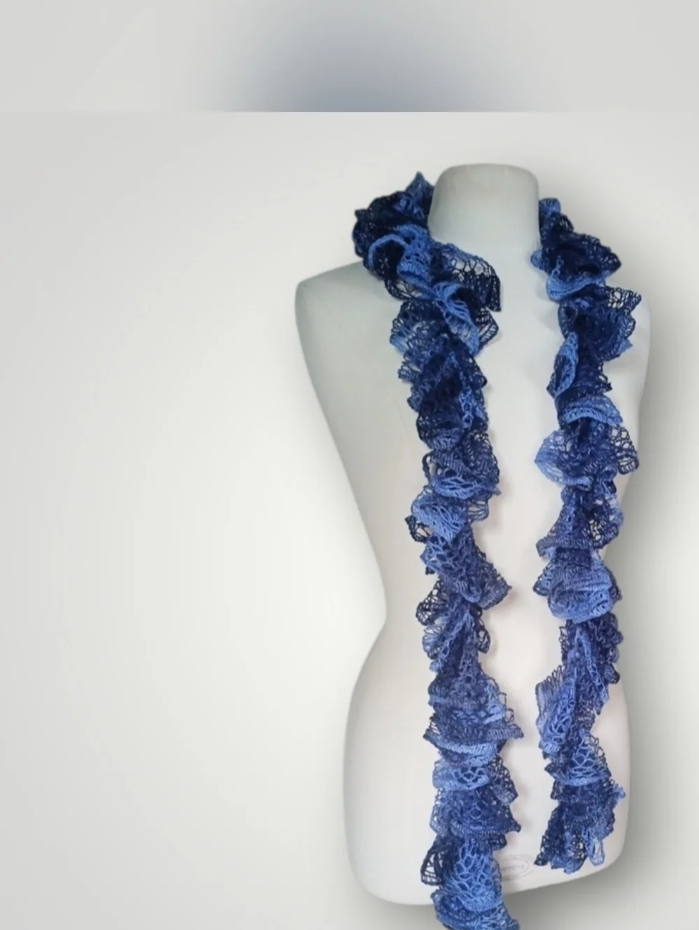 Ruffled Lace Scarf - Women Accessories